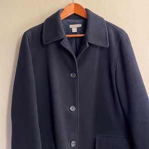 J.Crew black wool jacket size M